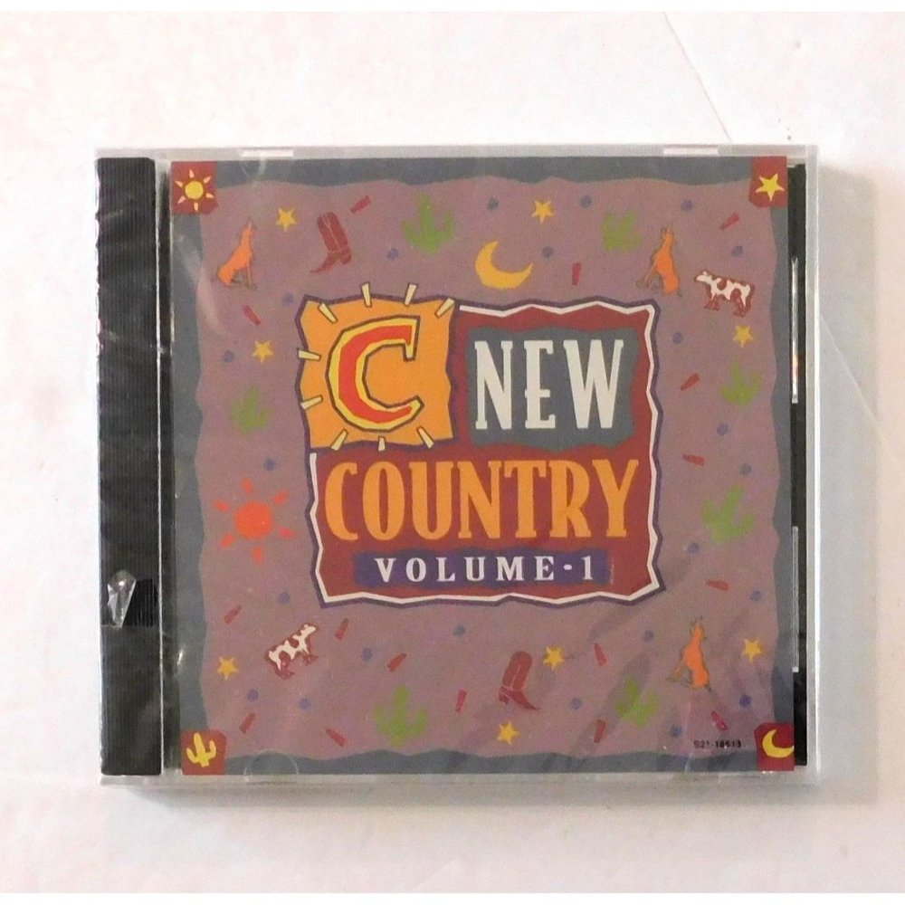C New Country Vol 1 CD 1995 Marty Stuart Hal Ketchum Pam Tillis Doug Stone Cema